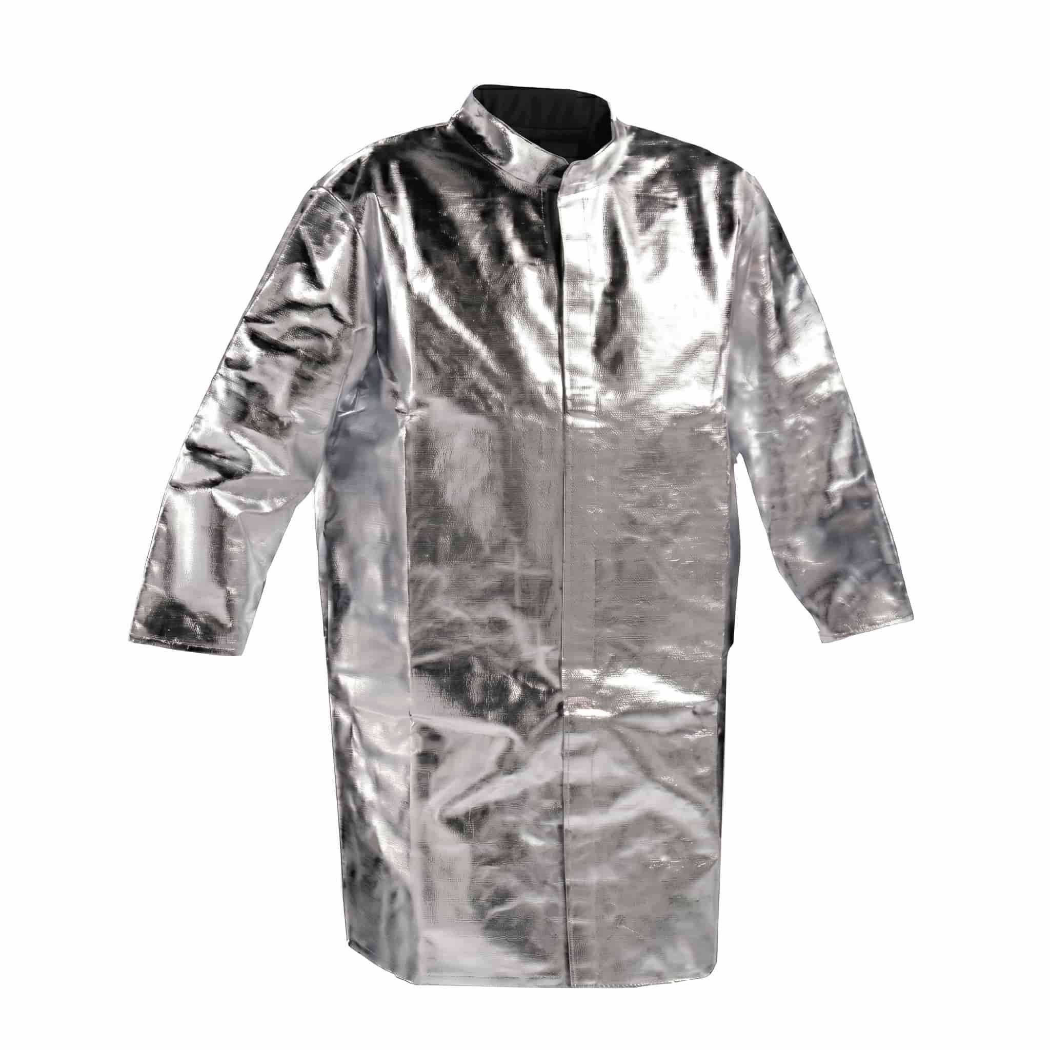 Chaqueta aluminizada larga