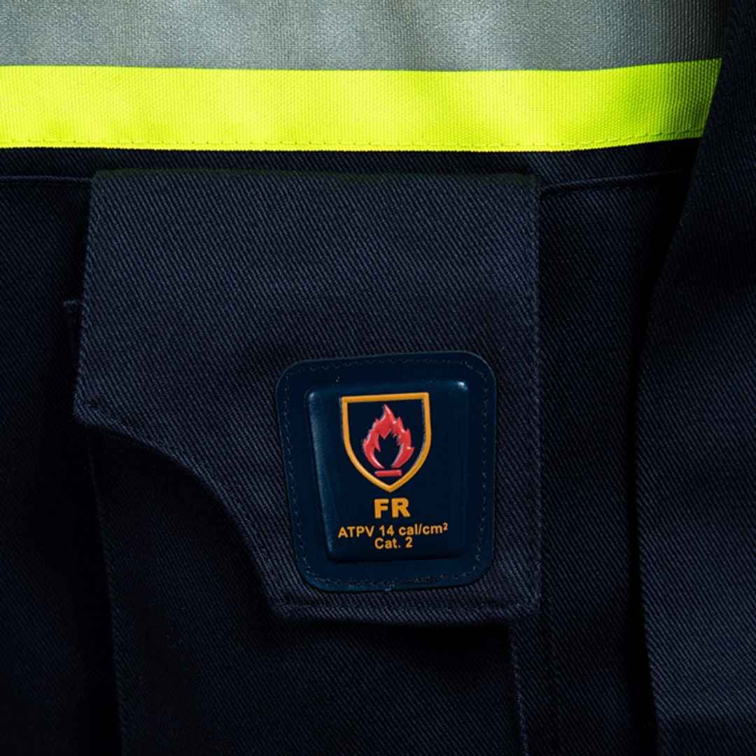 Chaqueta Ignífuga Azul Cat.2 (Sin forro)